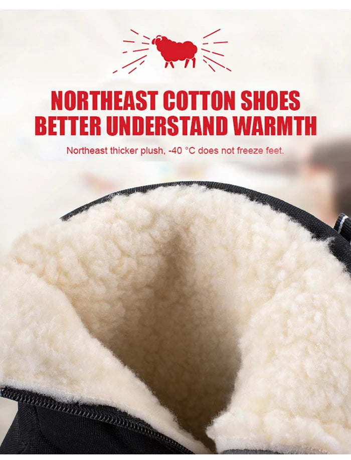 Men's Waterproof Insulated Winter Boots