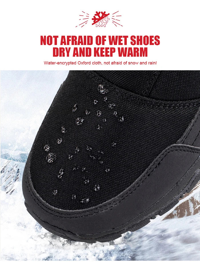 Men's Waterproof Insulated Winter Boots